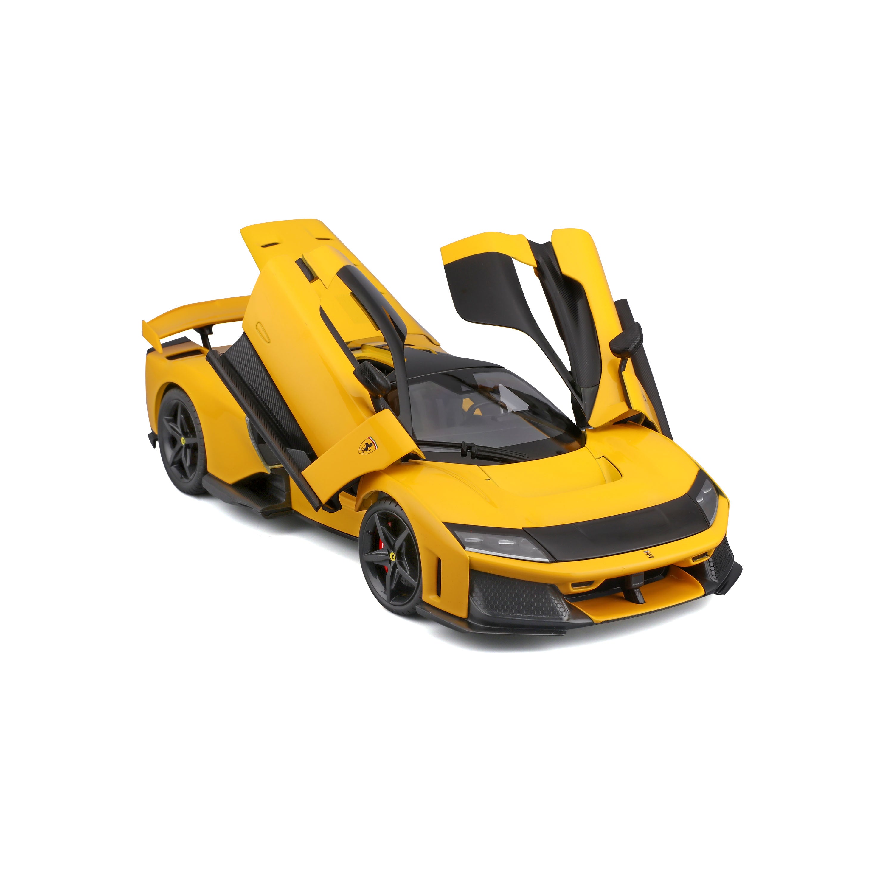 bburago-street-cars-ferrari-f80-modellauto-1-18-giallo-modena image 6