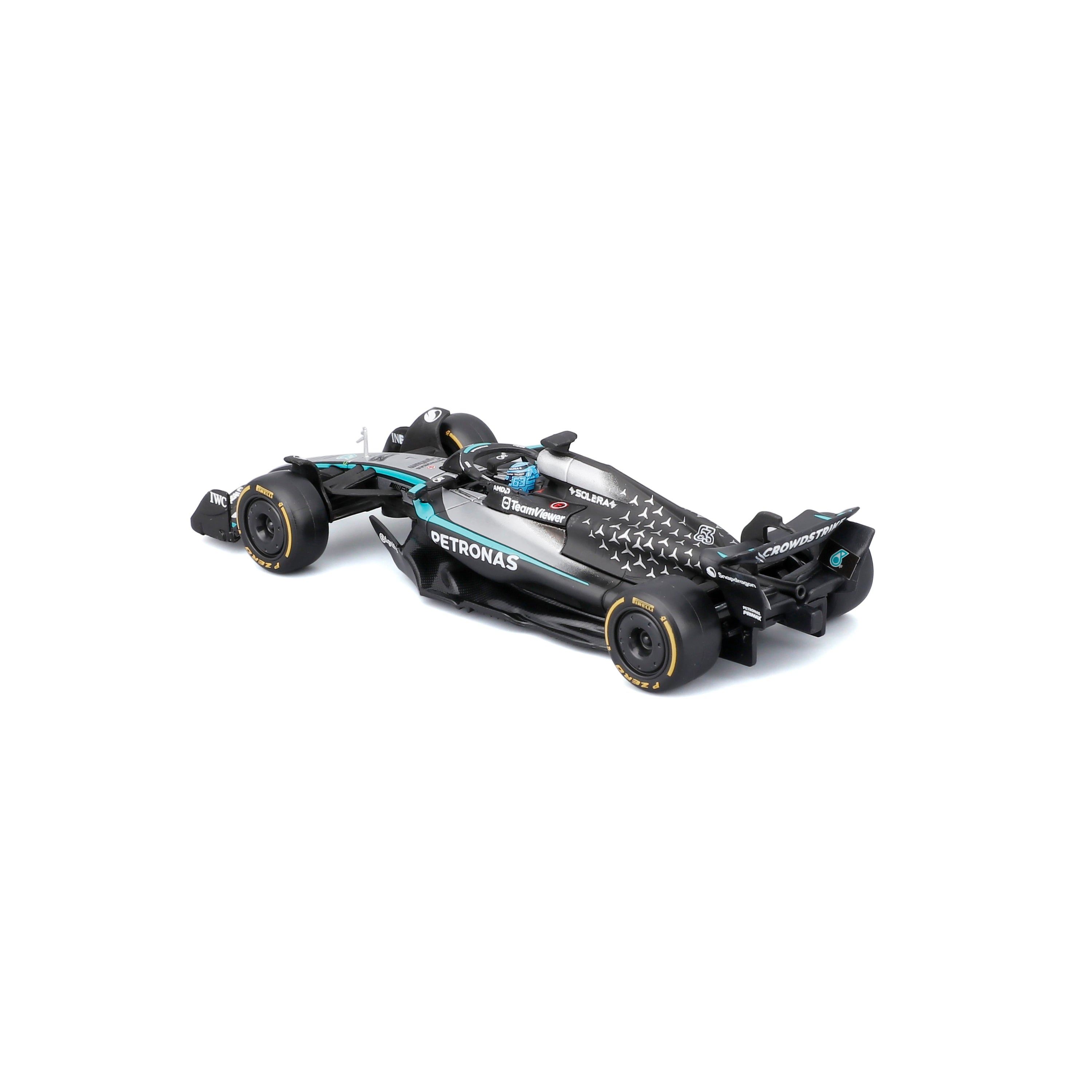 bburago-formula-1-mercedes-w16-russell-63-modellauto-1-43 image 6