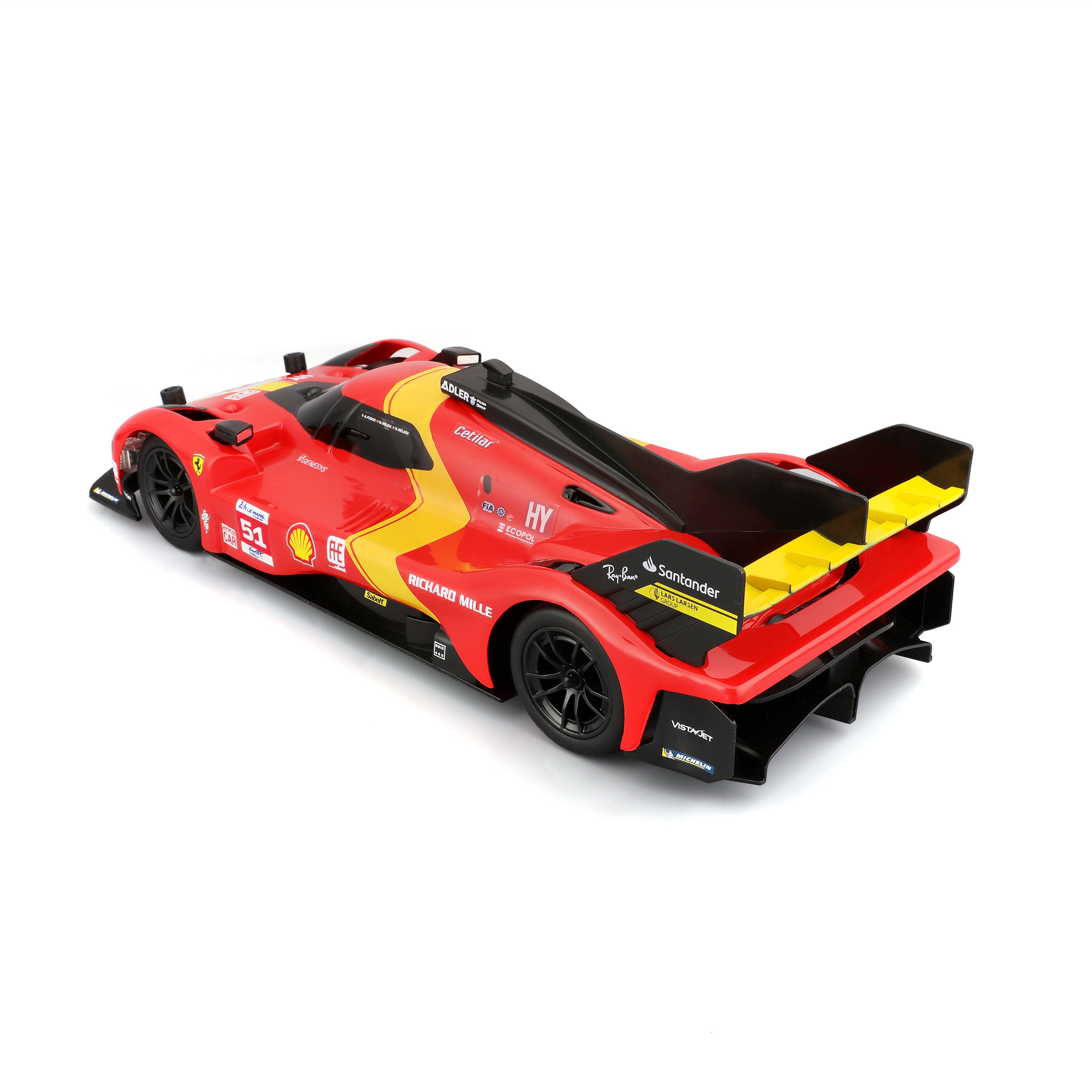 bburago-racing-ferrari-499p-51-modellauto-1-16-rc-rot-le-mans image 3