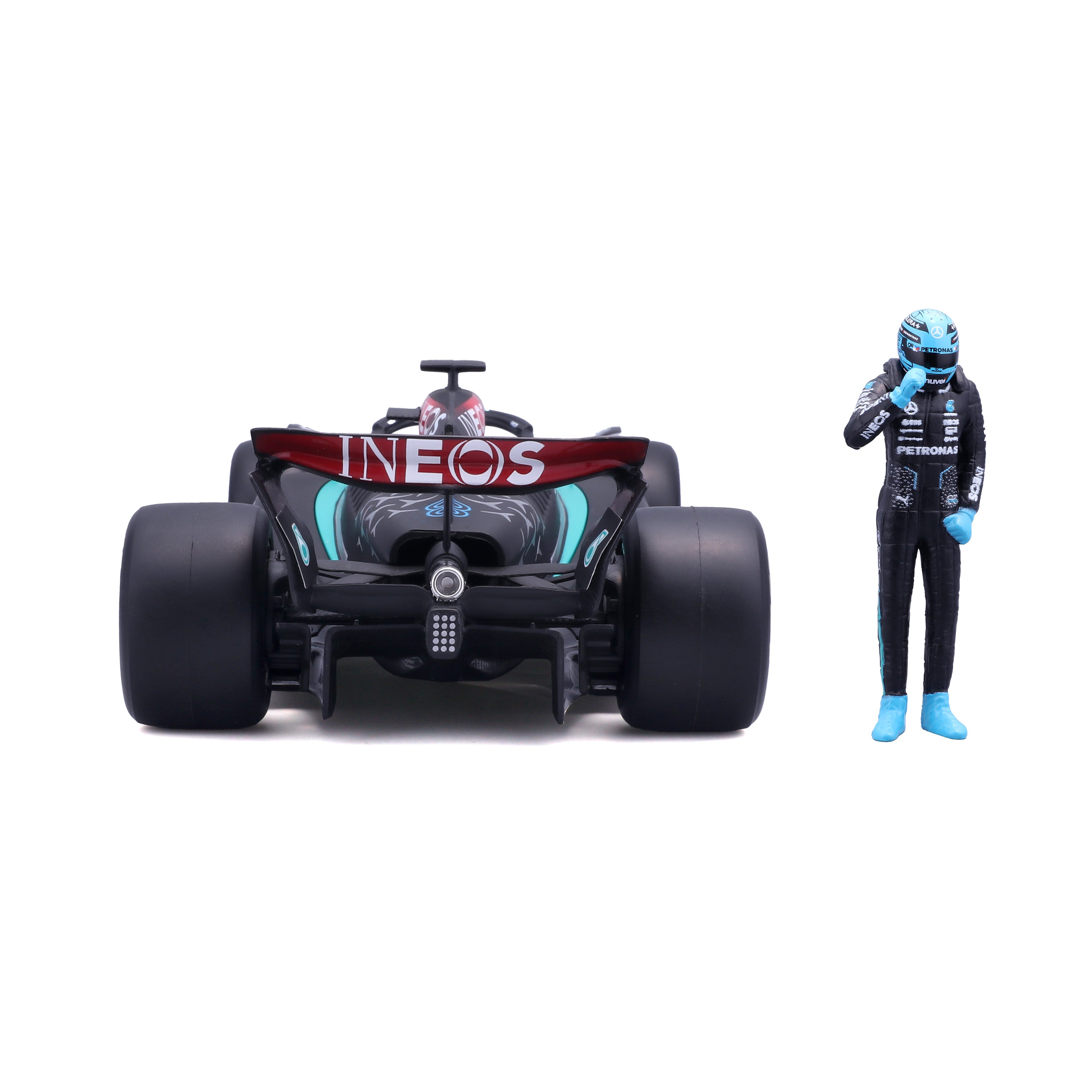 bburago-f1-mercedes-amg-w15-modellauto-1-24-russell-63 image 4