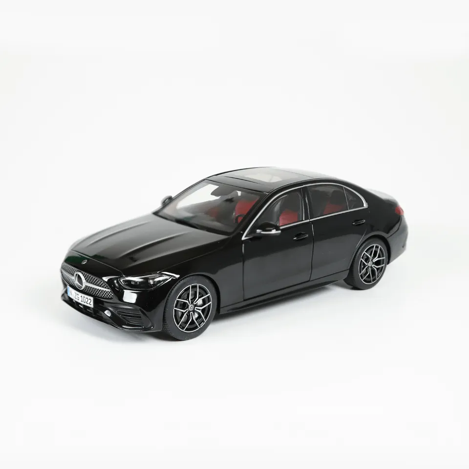 nzg-mercedes-benz-c-klasse-w206-modellauto-1-18-schwarz image 1