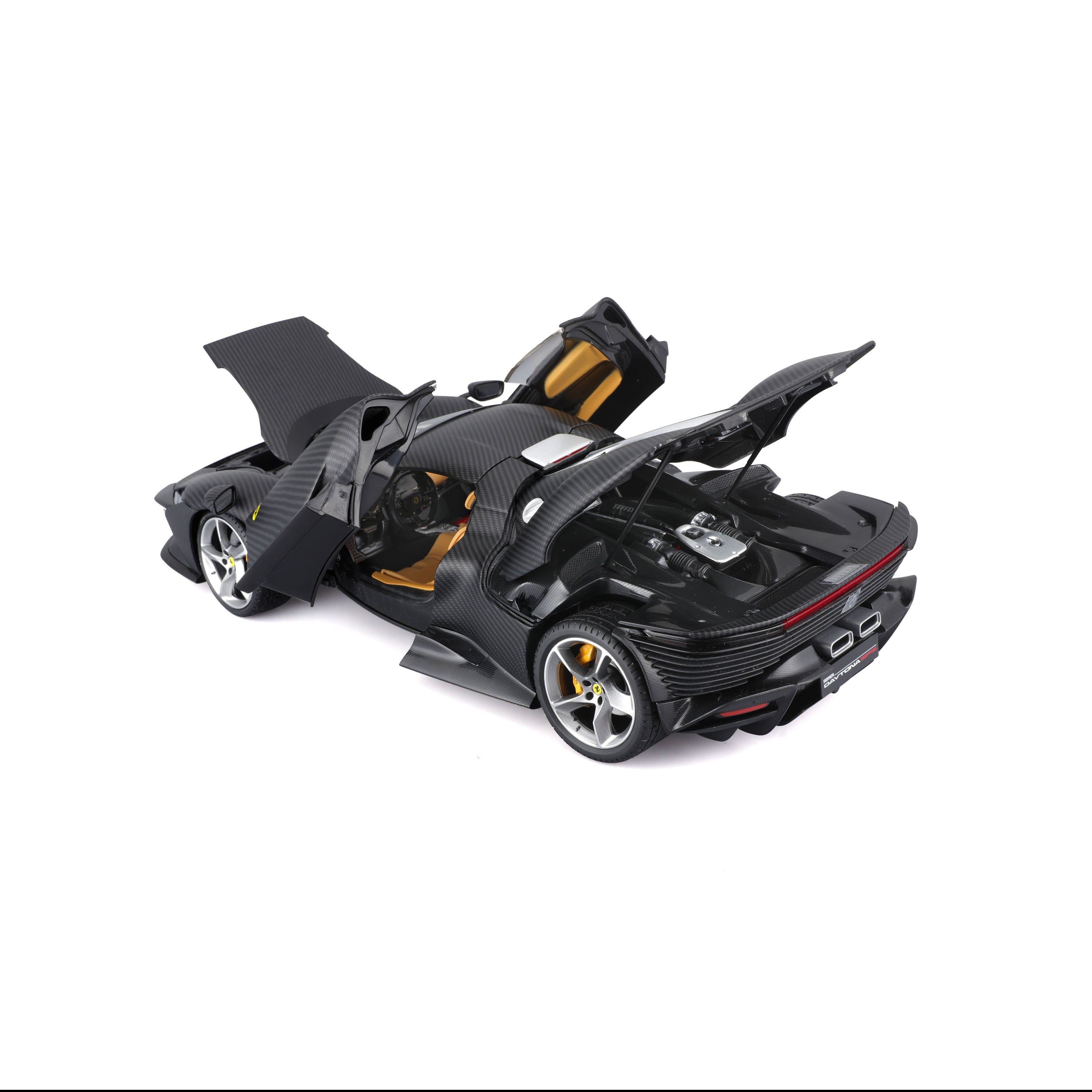 bburago-street-cars-ferrari-daytona-sp3-modellauto-1-18-carbon-limitiert image 4
