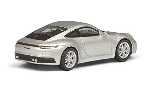 schuco-edition-porsche-911-carrera-s-coup-992-modellauto-1-87-silber image 4