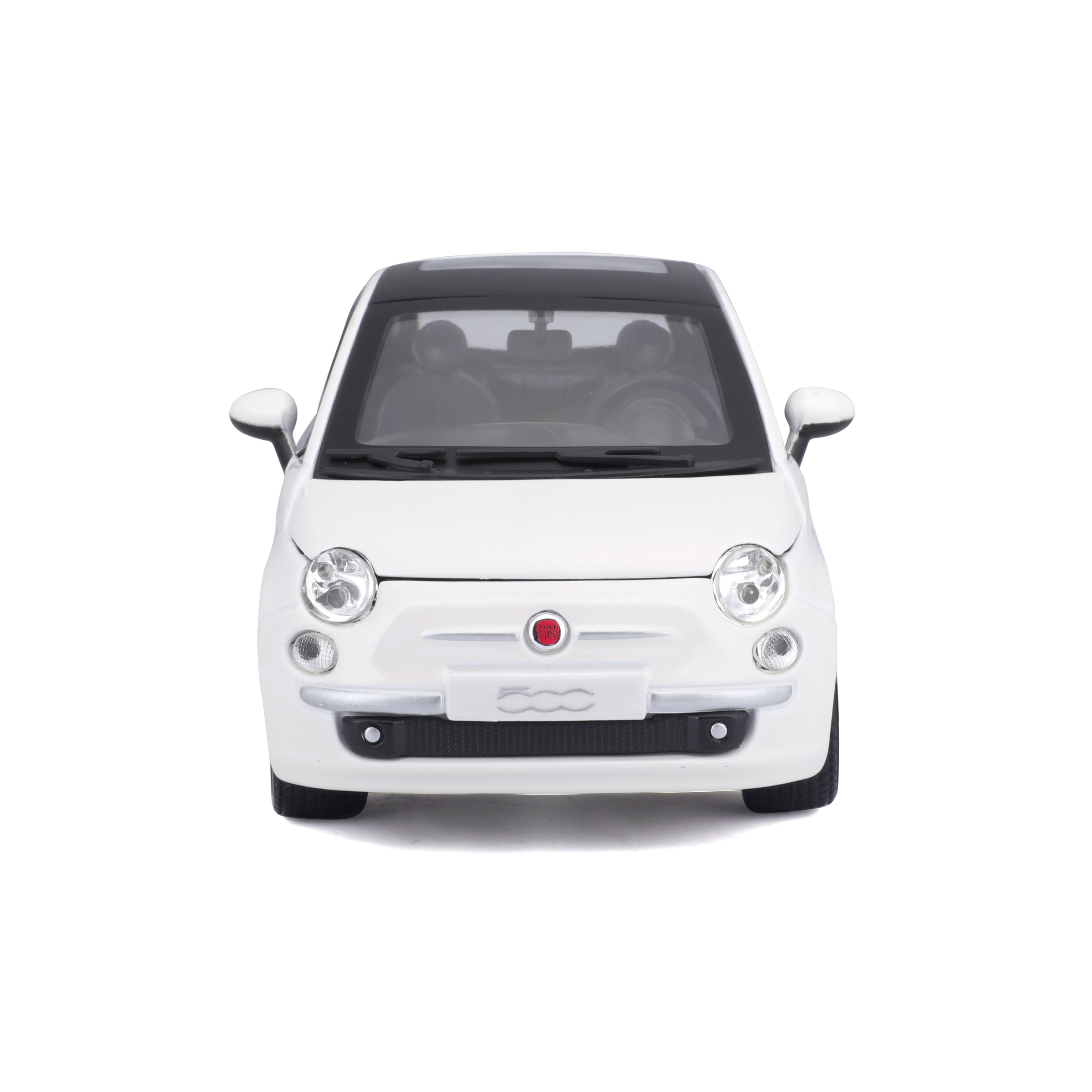 bburago-street-cars-fiat-500-2007-modellauto-1-24-wei image 4