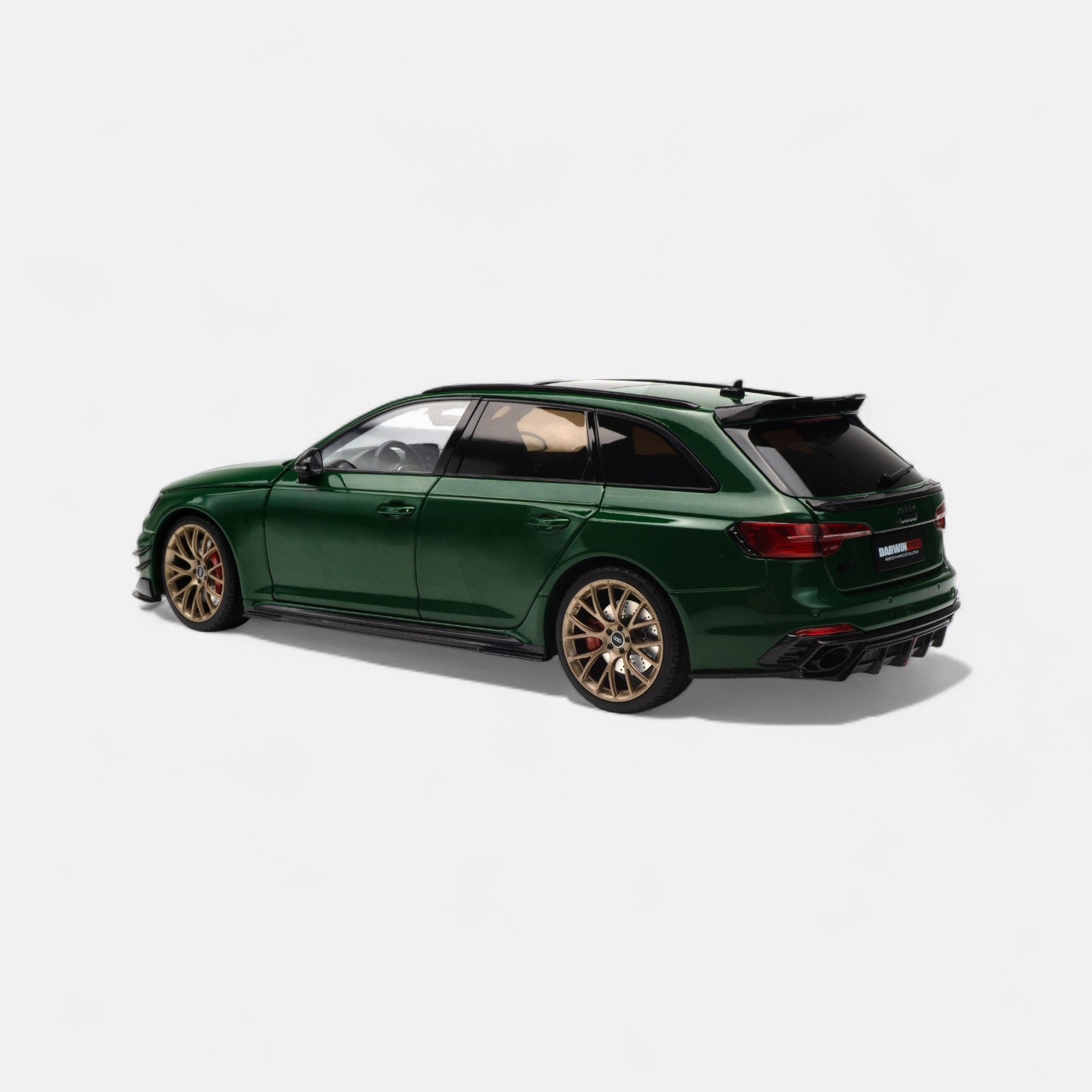 nzg-cars-audi-rs4-darwin-modellauto-1-18-gr-n-metallic image 5