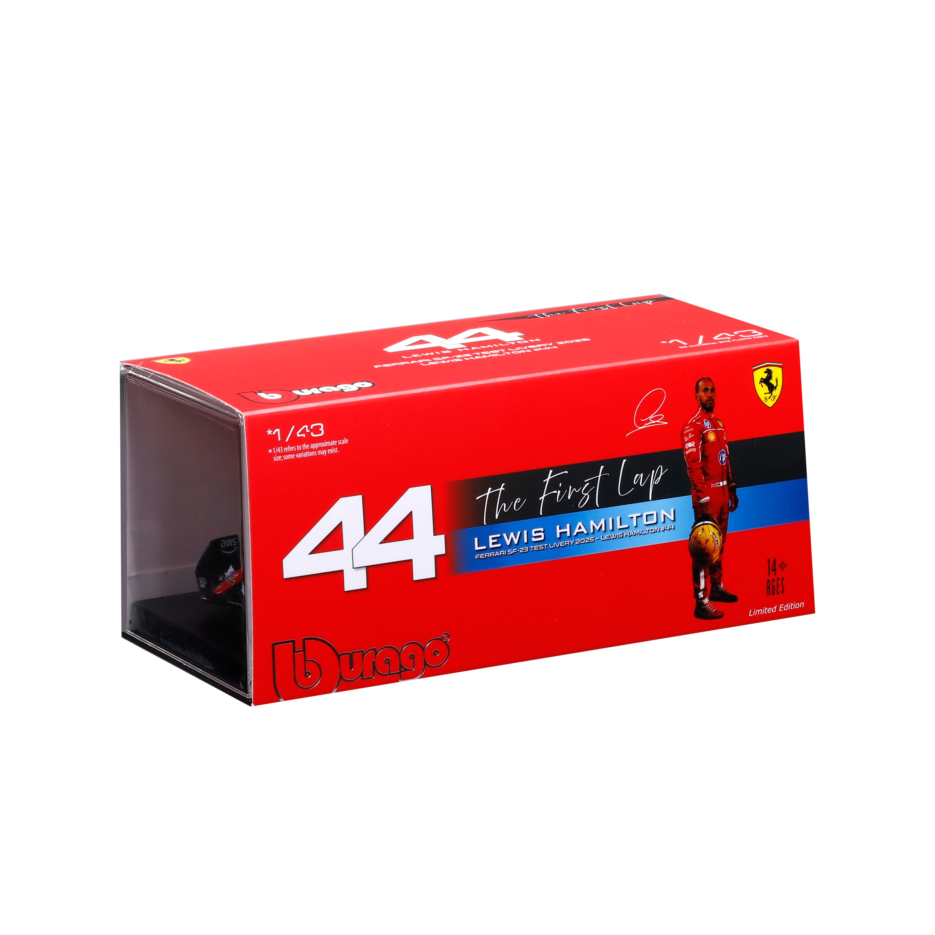 bburago-formula-1-ferrari-sf-23-hamilton-modellauto-1-43-test image 2