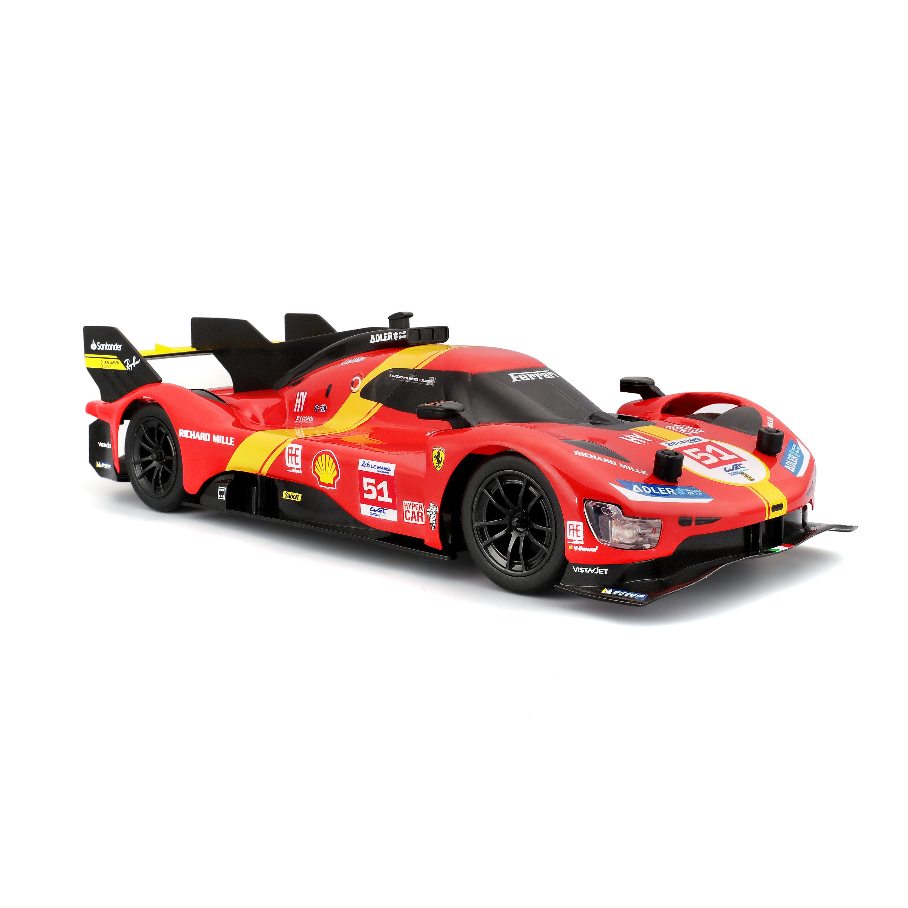 bburago-racing-ferrari-499p-51-modellauto-1-16-rc-rot-le-mans image 6