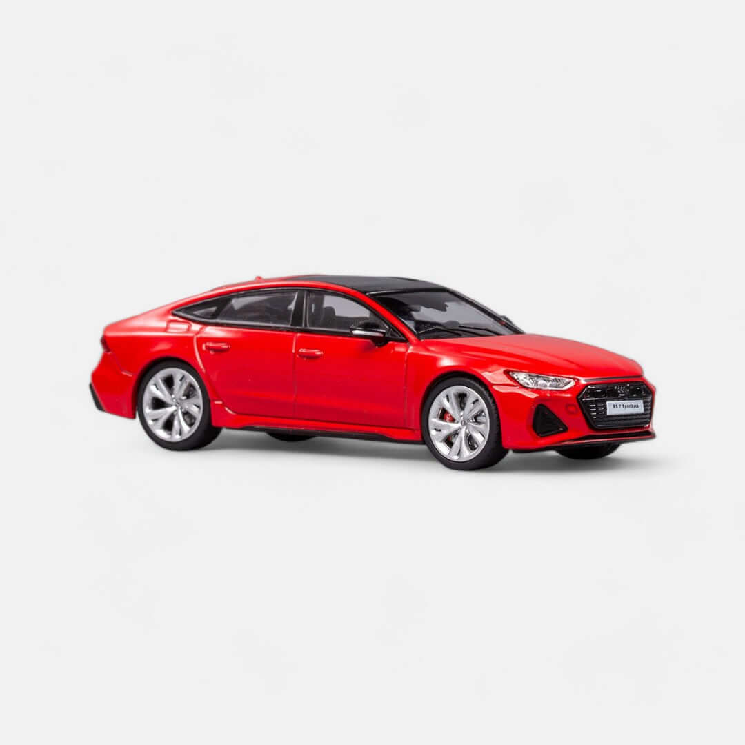 nzg-audi-rs7-sportback-c8-modellauto-1-64-rot-vitrine image 5