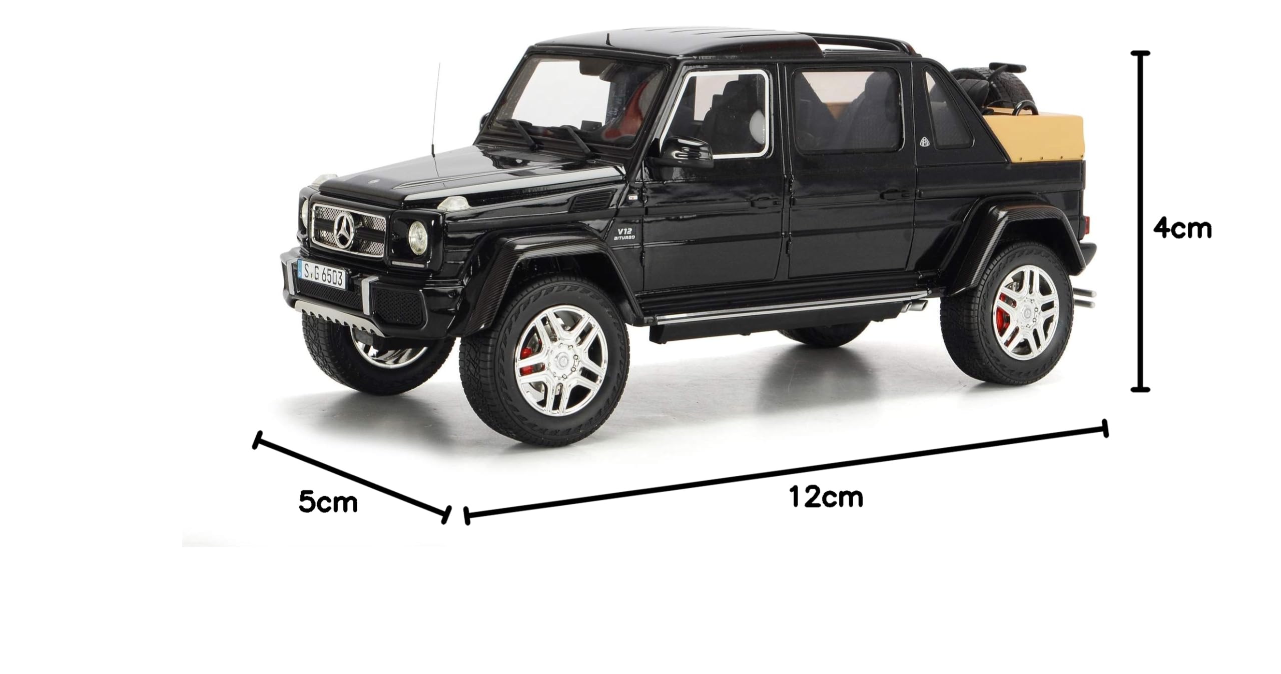 schuco-pro-r18-mercedes-maybach-g650-landaulet-1-18-schwarz image 5