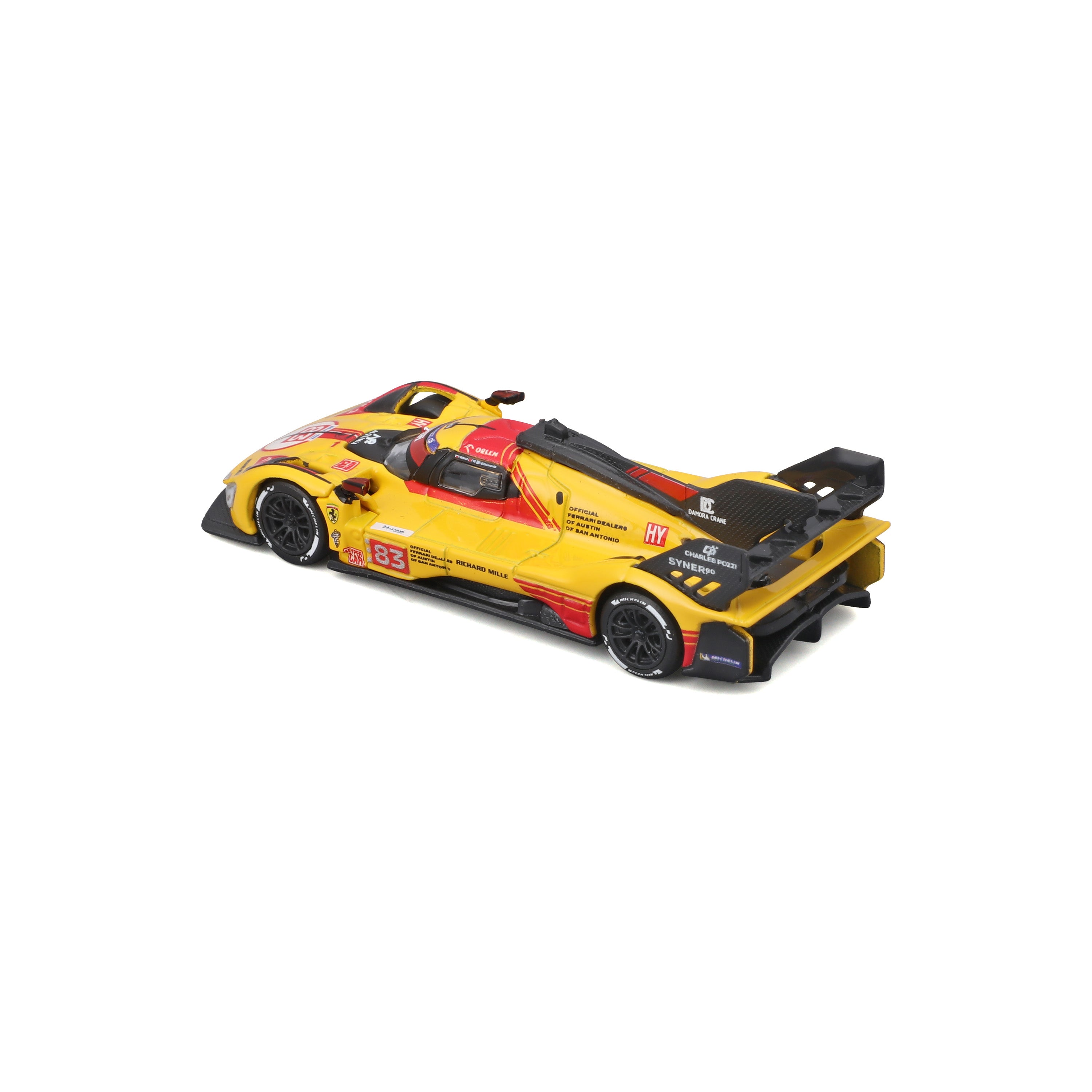 bburago-racing-ferrari-499p-modellauto-1-64-83-vitrine image 6