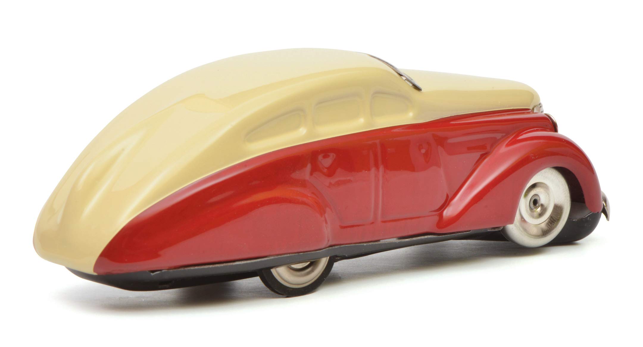 schuco-classic-wendeauto-1010-modellauto-rot-beige-450112300 image 3