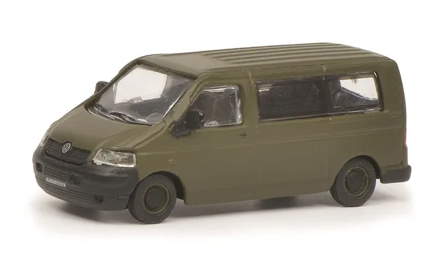 schuco-edition-vw-t5-bus-bundeswehr-modellauto-1-87 image 1