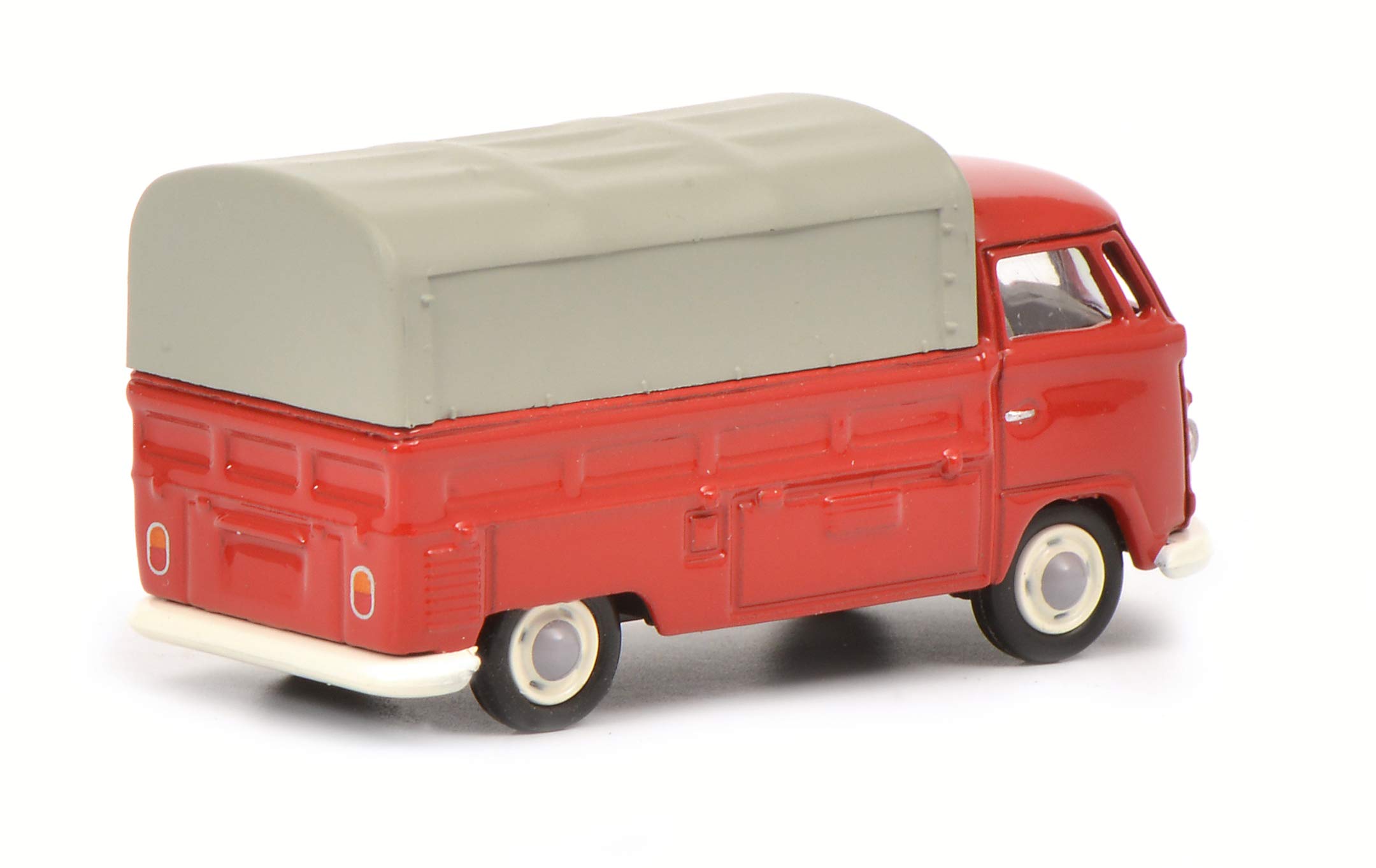 schuco-edition-vw-t1-pritsche-plane-1-87-modellauto-rot image 2