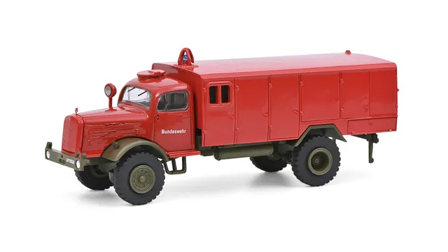 schuco-edition-mercedes-lg-315-tlf-2400-modellauto-1-87 image 1