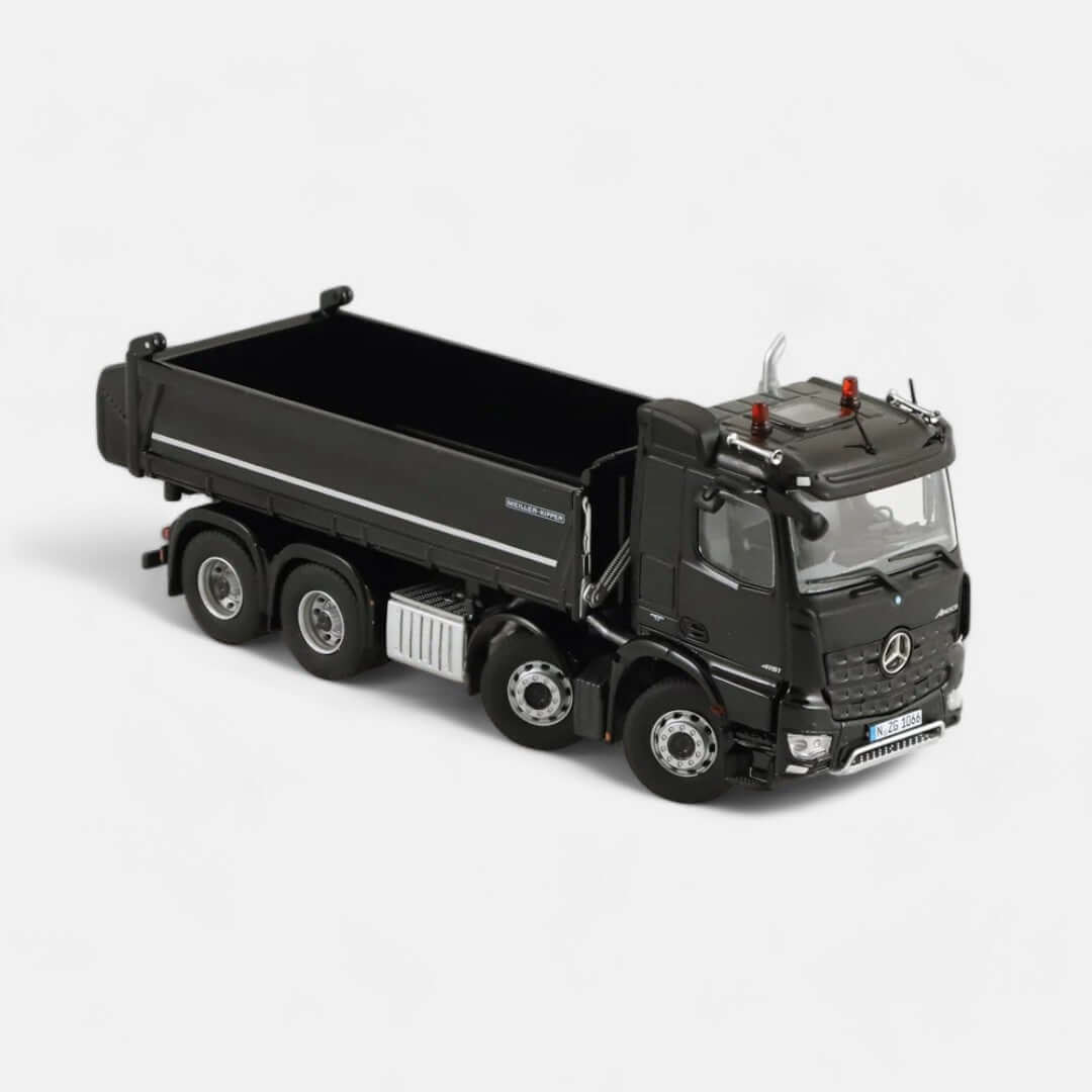 nzg-trucks-mercedes-arocs-8x4-meiller-kipper-1-50-schwarz image 5