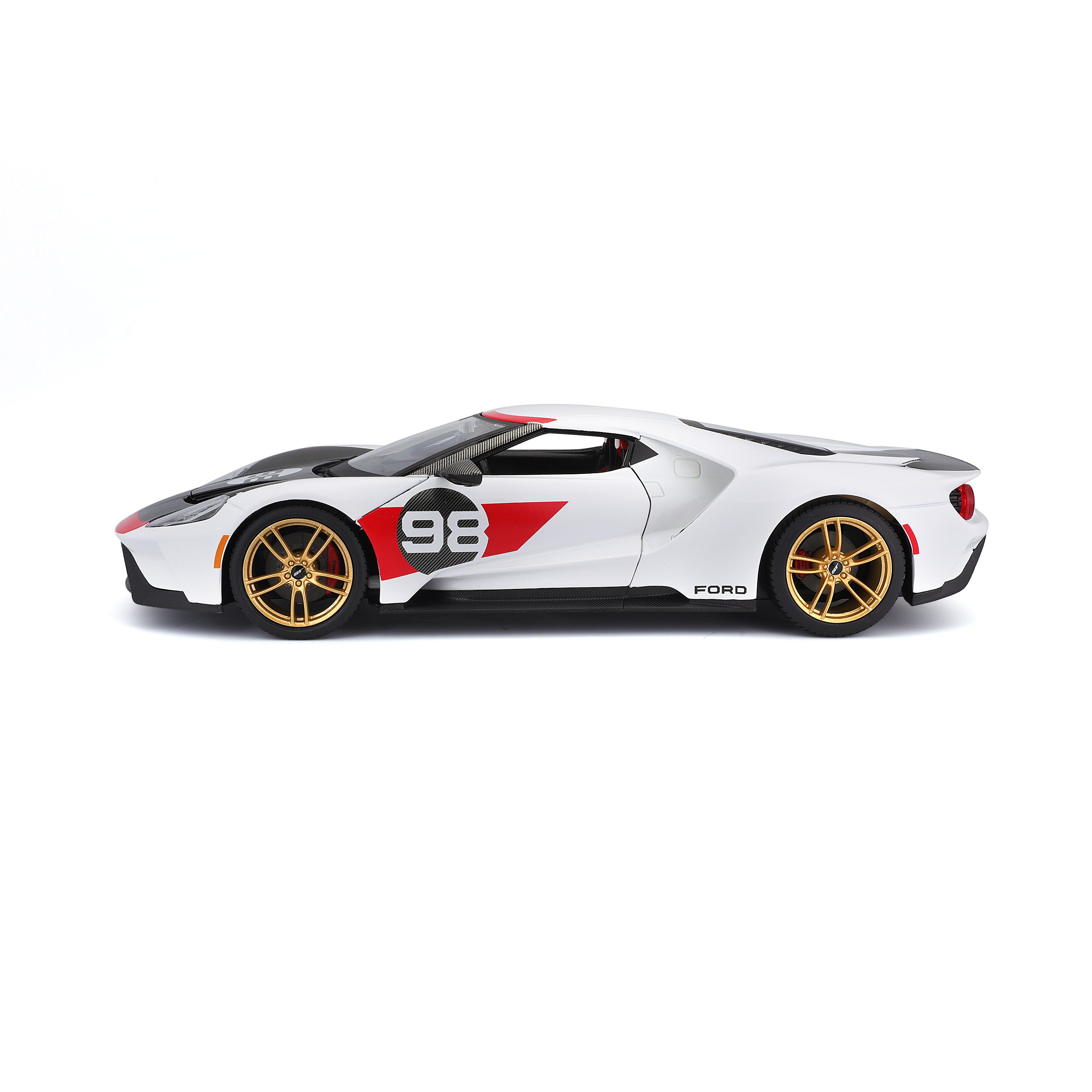 bburago-street-cars-ford-gt-2021-heritage-modellauto-1-18-wei image 5