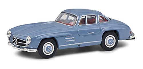 schuco-edition-mercedes-300-sl-fl-gelt-rer-1-64-blau image 2