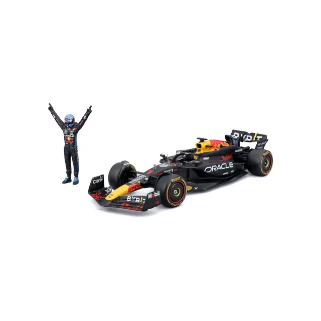 bburago-formula-1-red-bull-rb20-verstappen-modellauto-1-24-mit-fahrer image 1