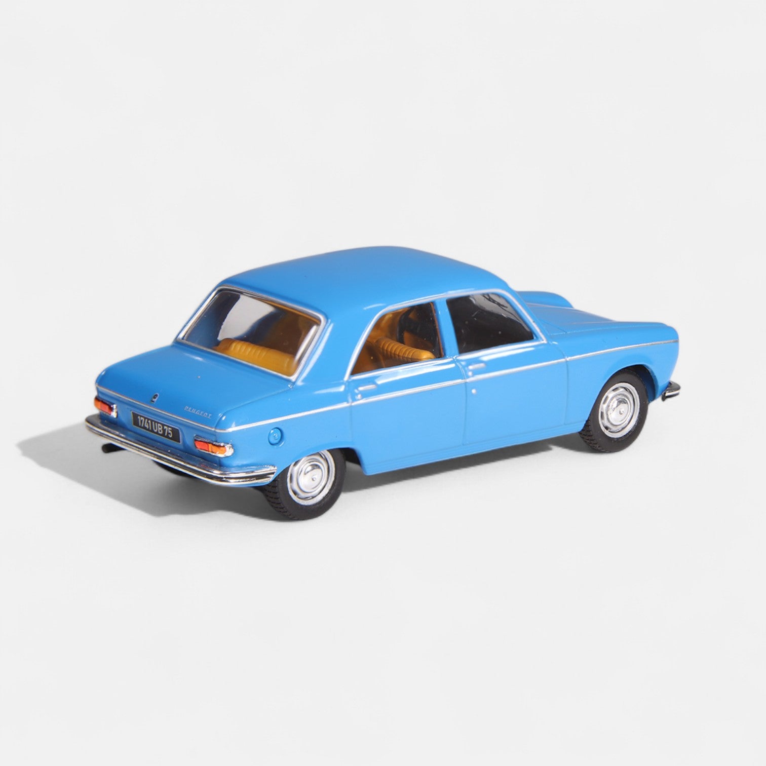 nzg-peugeot-204-1967-oldtimer-modellauto-1-43-blau-limitiert image 3