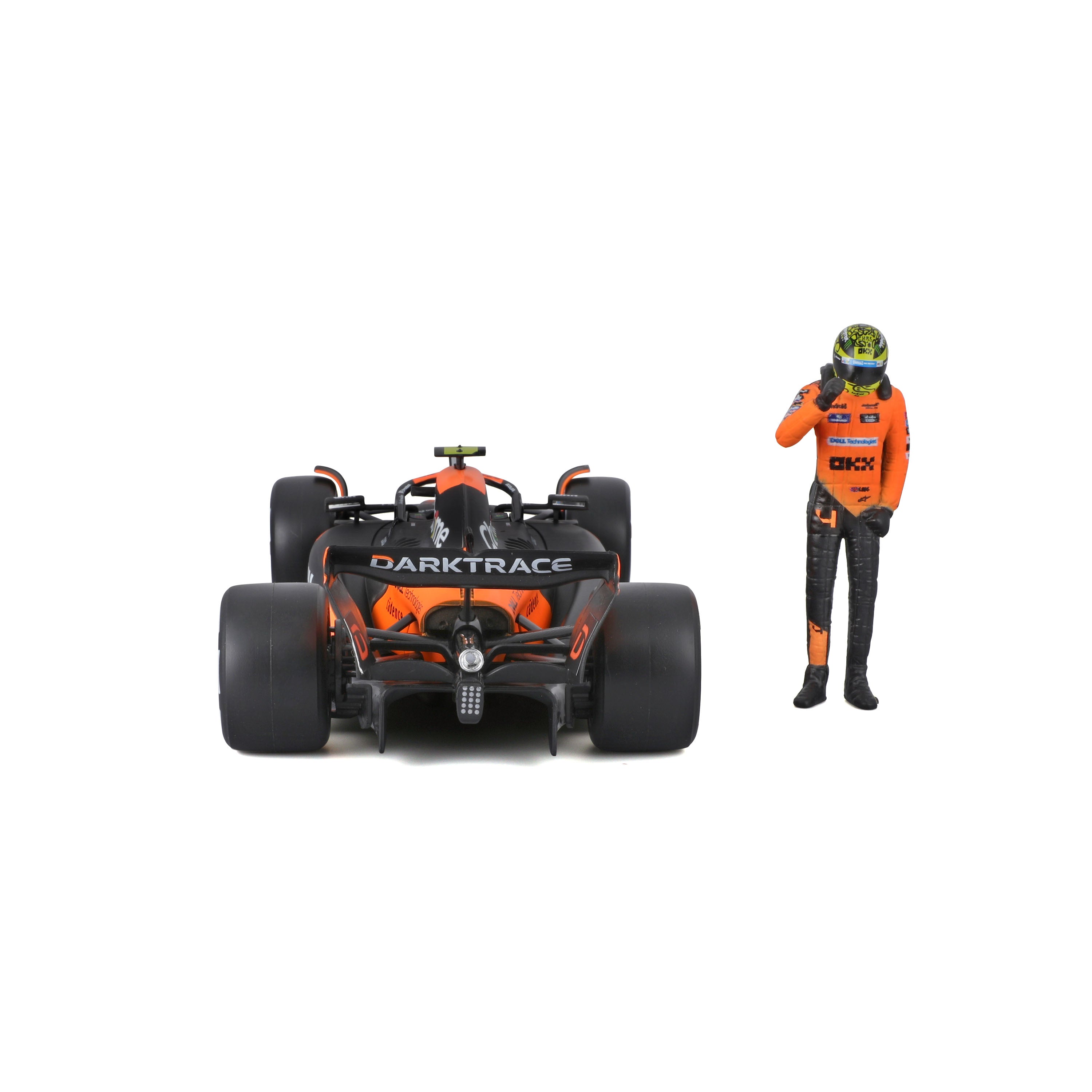 bburago-f1-mclaren-mcl38-norris-4-modellauto-1-24-papaya-mit-fahrer image 5