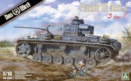 das-werk-dw16002-panzer-iii-ausf-j-modellbausatz-1-16-3in1 image 3