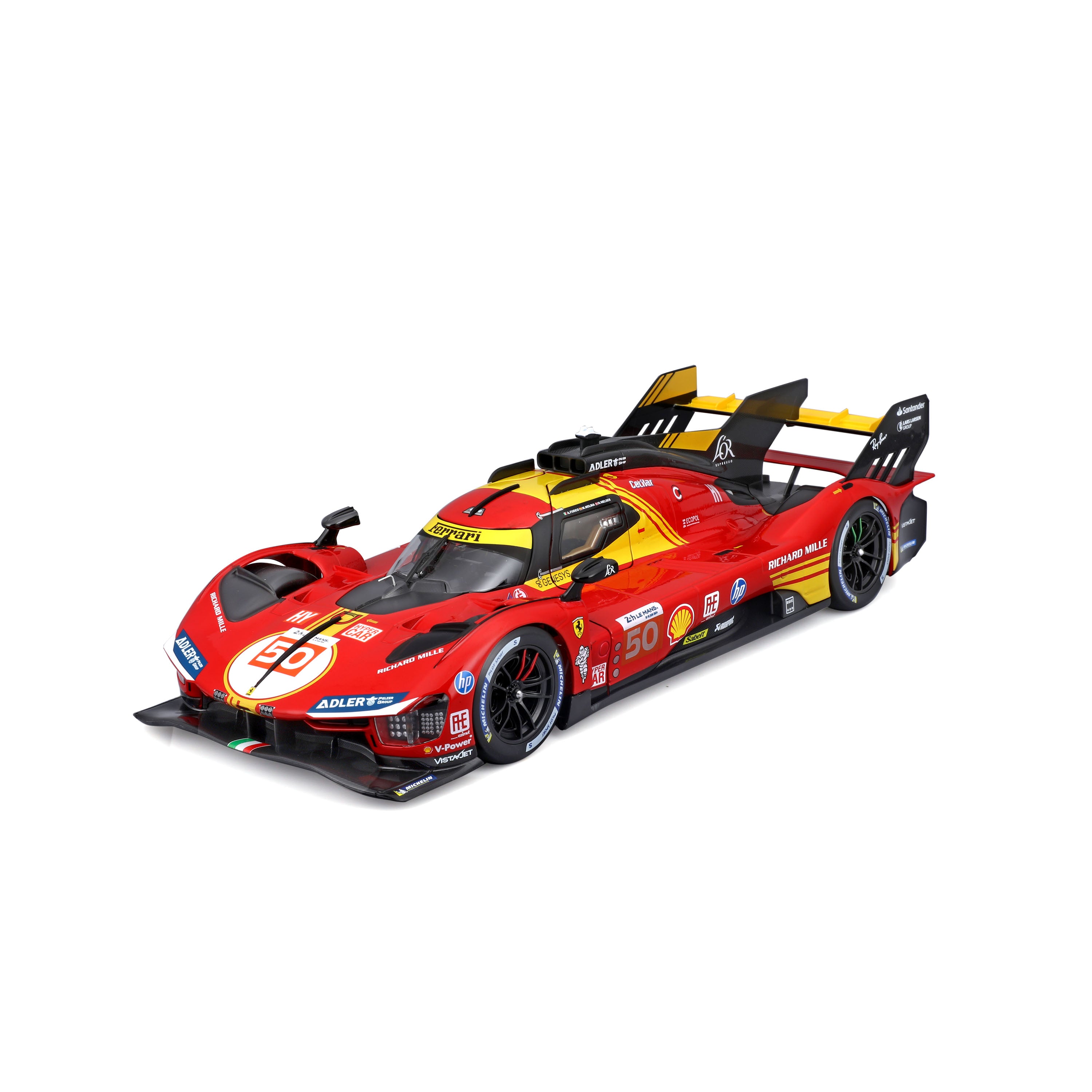 bburago-racing-ferrari-499p-lmh-nr-50-modellauto-1-18-le-mans-sieger image 1