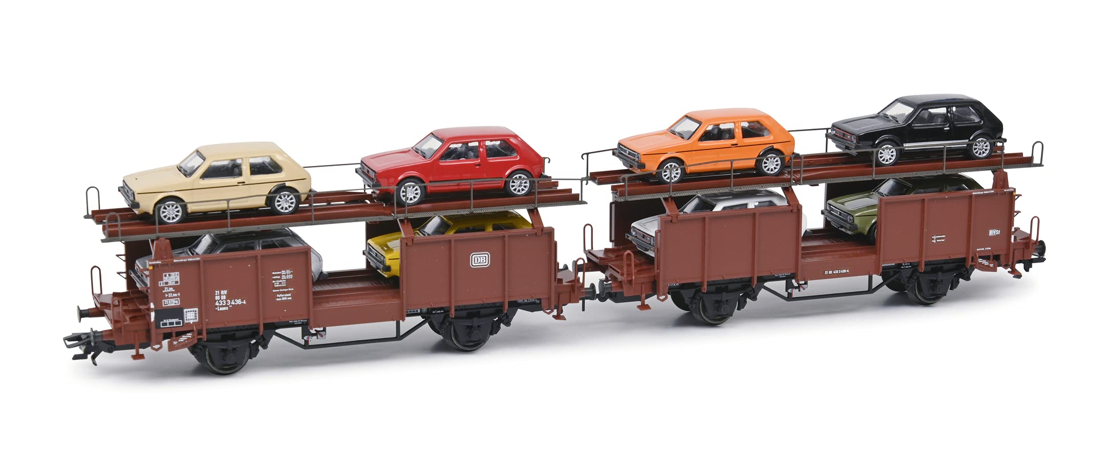 schuco-ladegutpackung-vw-golf-1-modellauto-1-87-8er-pack image 1