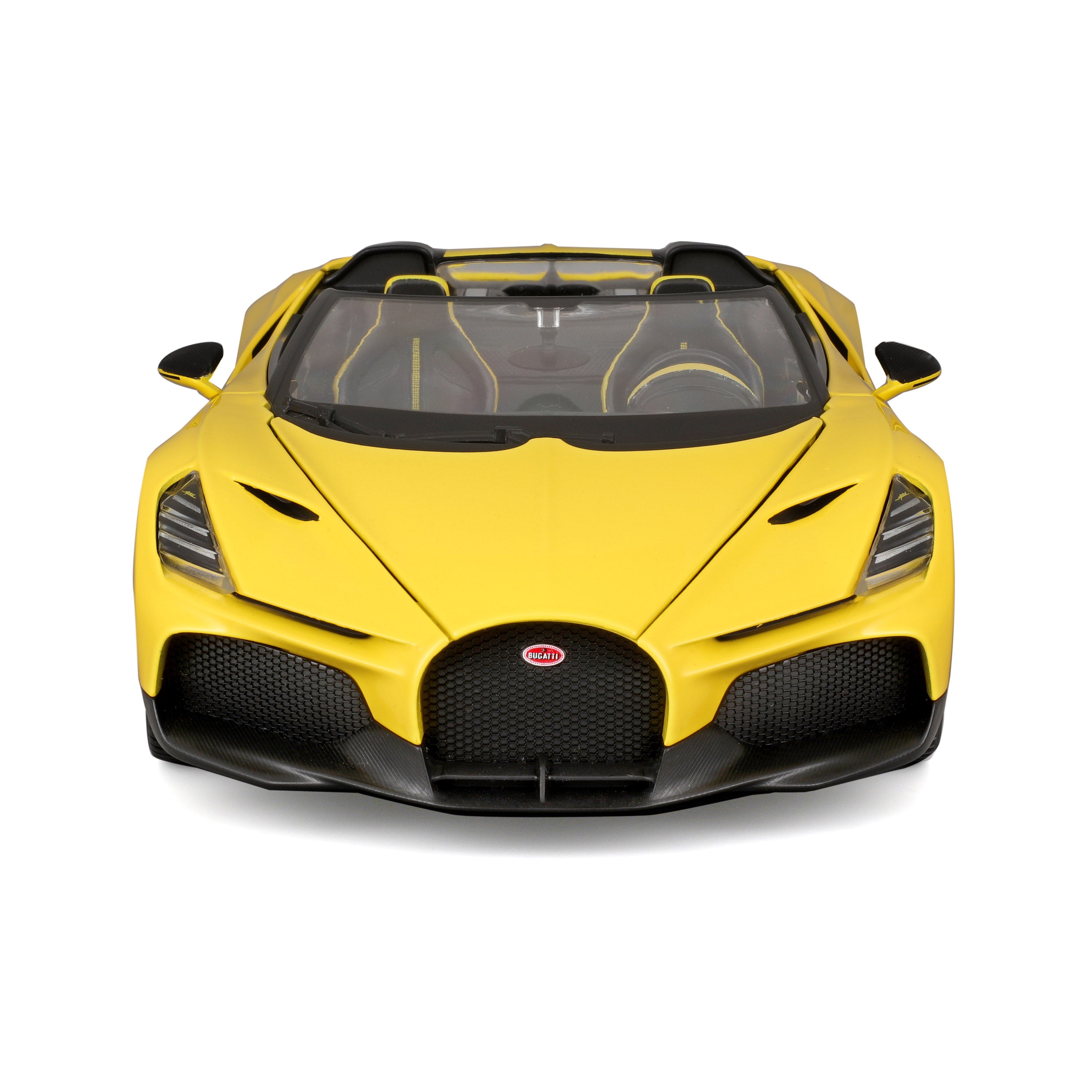bburago-street-cars-bugatti-mistral-modellauto-1-18-gelb image 3