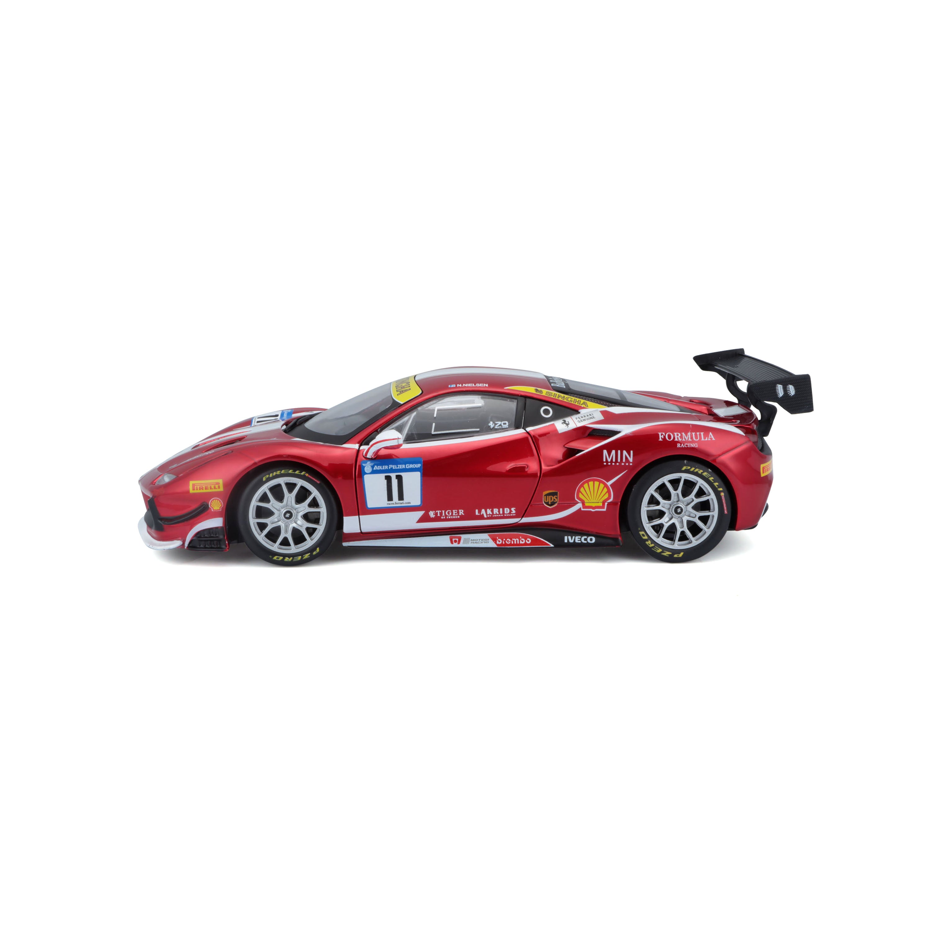 bburago-racing-ferrari-488-challenge-modellauto-1-24-rot image 5