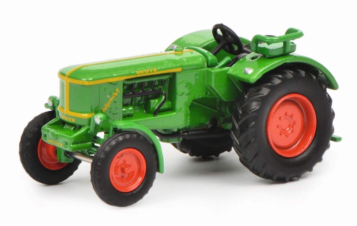 schuco-452634800-deutz-f4l-514-traktor-modellauto-1-87-gr-n image 1