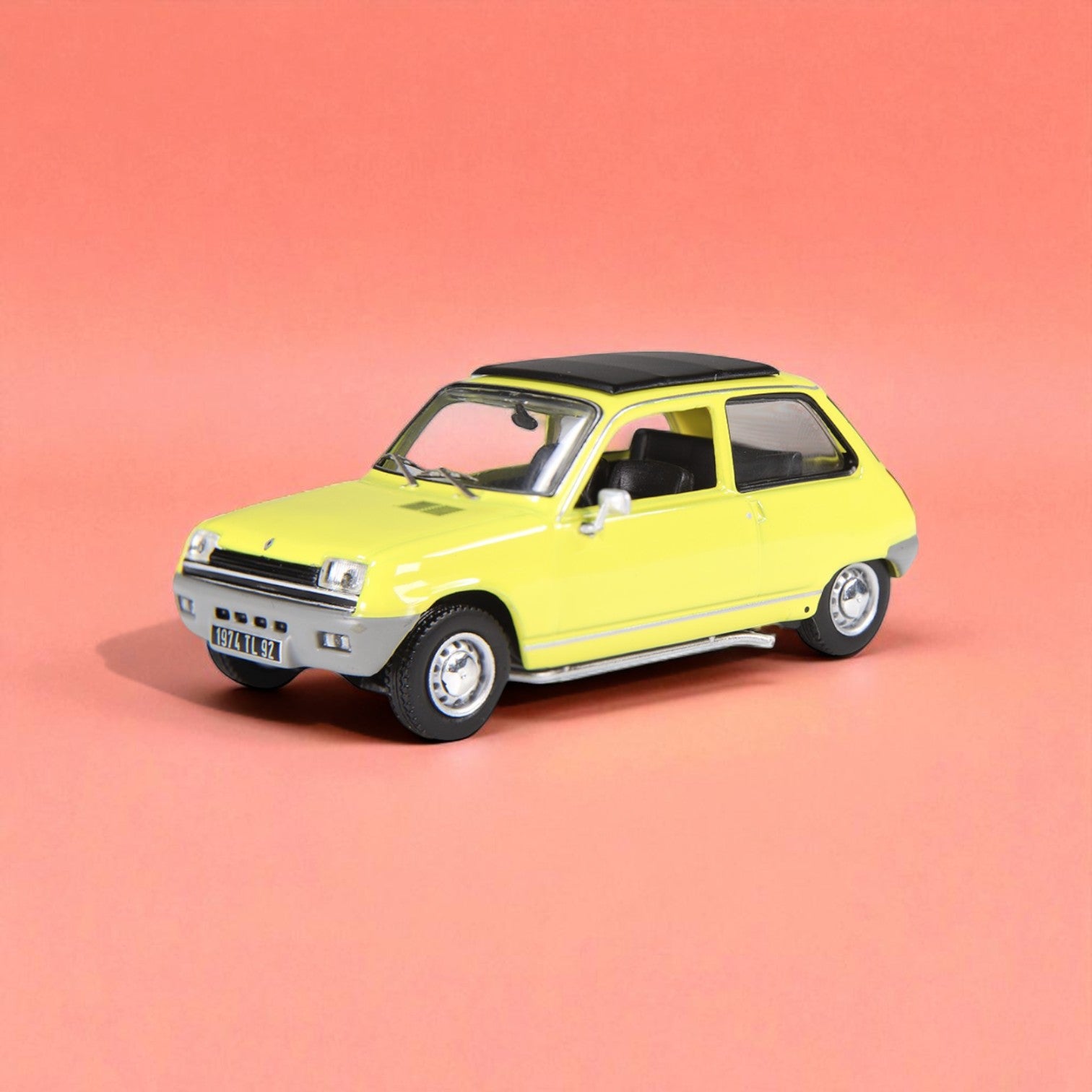 nzg-cars-renault-5-tl-modellauto-1-43-gelb-faltdach image 1