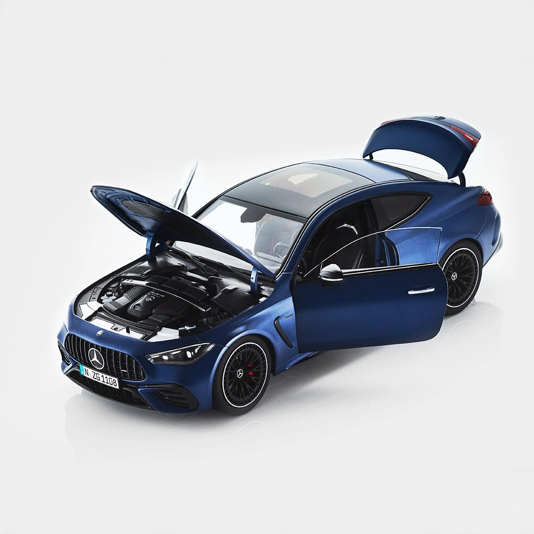 nzg-cars-mercedes-amg-cle-53-coup-modellauto-1-18-blau image 4