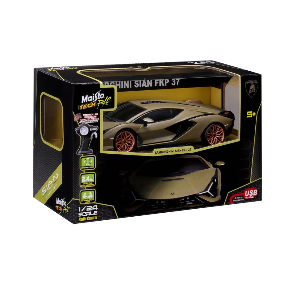 lamborghini-sian-fkp-37-rc-auto-1-24-gr-n-ferngesteuert image 1