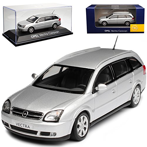 schuco-edition-opel-vectra-c-caravan-modellauto-1-43-silber image 6