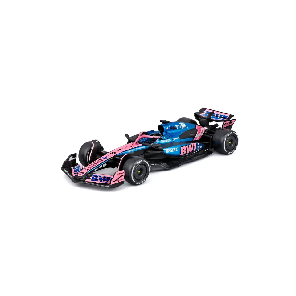 bburago-formula-1-alpine-a525-10-gasly-modellauto-1-43-blau-pink image 1