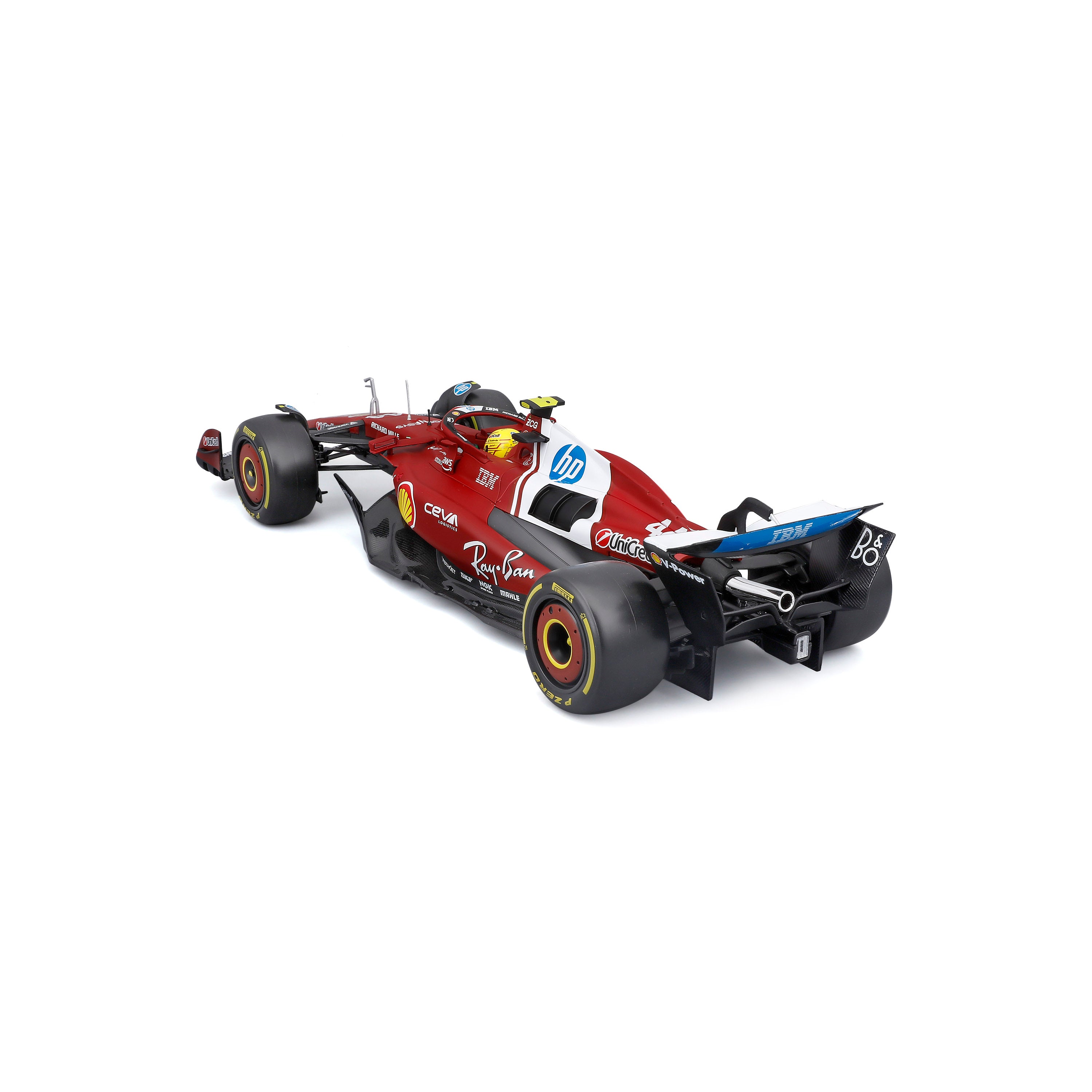 bburago-formula-1-ferrari-sf-25-hamilton-44-modellauto-1-18-rot image 6
