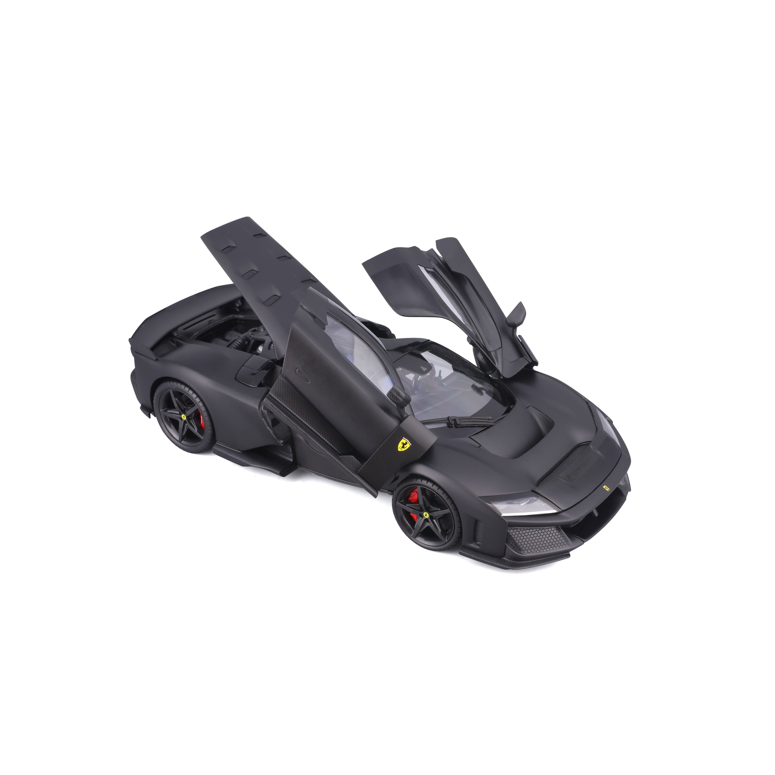 bburago-ferrari-f80-modellauto-1-18-schwarz-matt-exclusive image 6