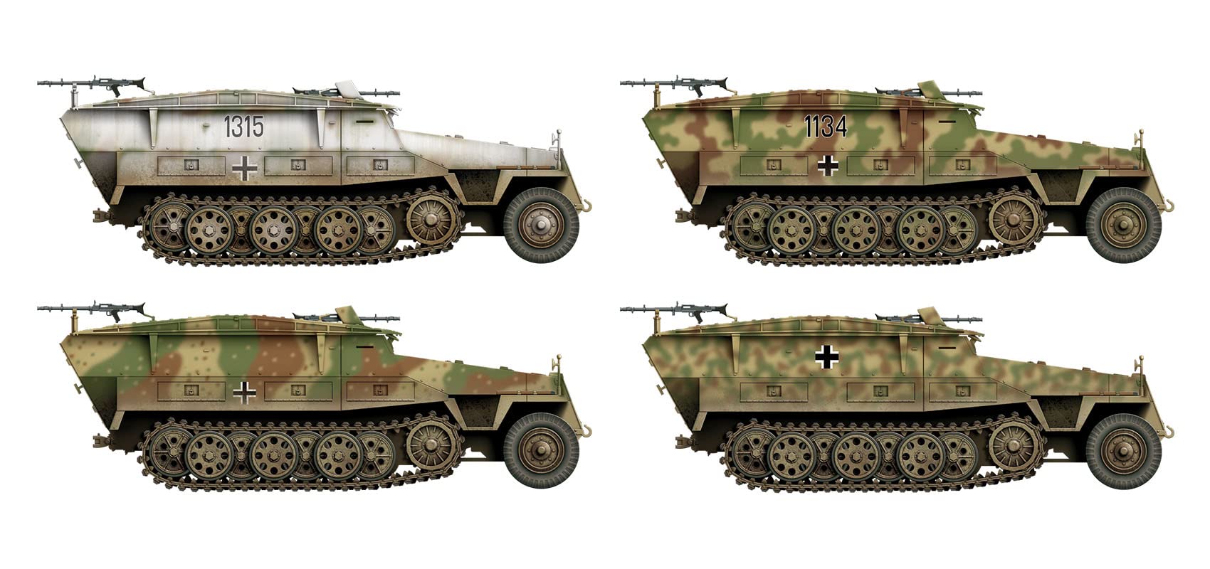 das-werk-dw35030-sd-kfz-251-7-ausf-d-1-35-modellbausatz image 2