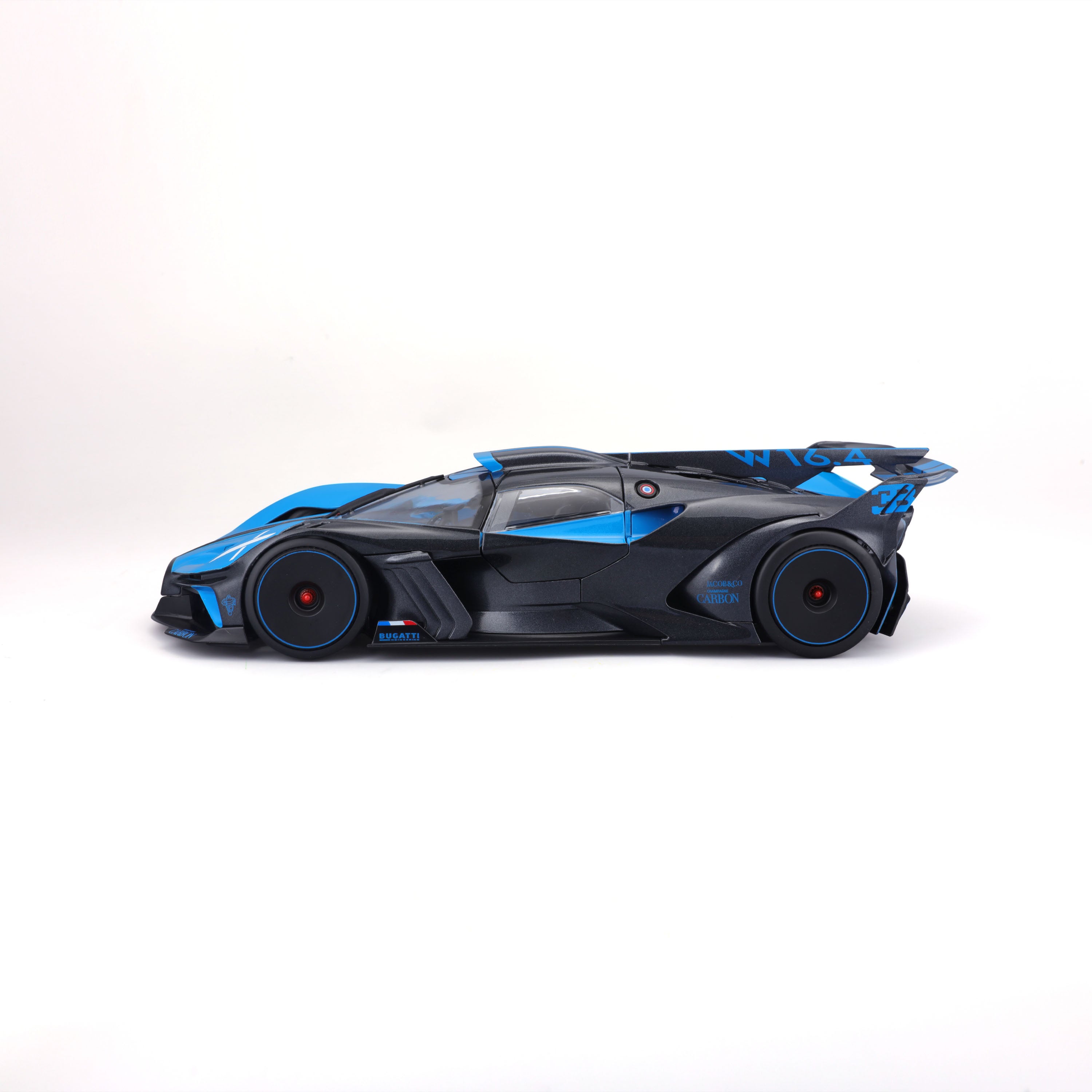 bburago-bugatti-bolide-modellauto-1-18-blau-schwarz image 7
