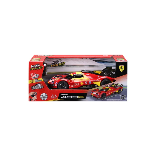 bburago-racing-ferrari-499p-rc-auto-1-24-le-mans-sieger-50 image 1