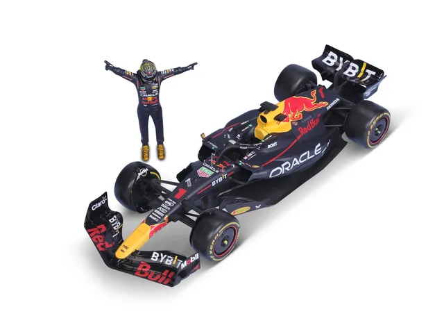 bburago-formula-1-red-bull-rb19-modellauto-1-24-verstappen image 1