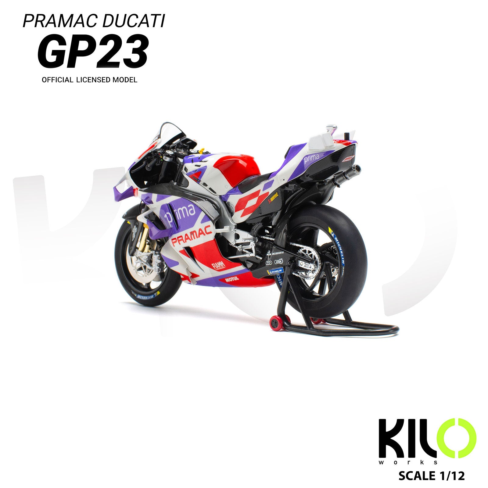 nzg-pramac-ducati-gp23-johann-zarco-motorradmodell-1-12 image 3