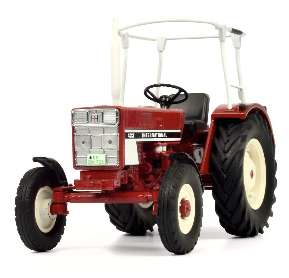 schuco-edition-international-433-traktor-modell-1-32-rot image 1