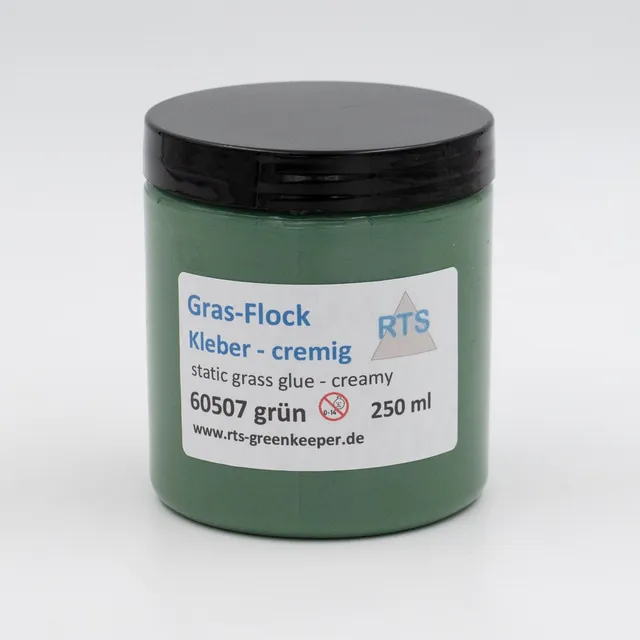 rts-greenkeeper-klebstoffe-gras-flock-kleber-gr-n-250ml image 1