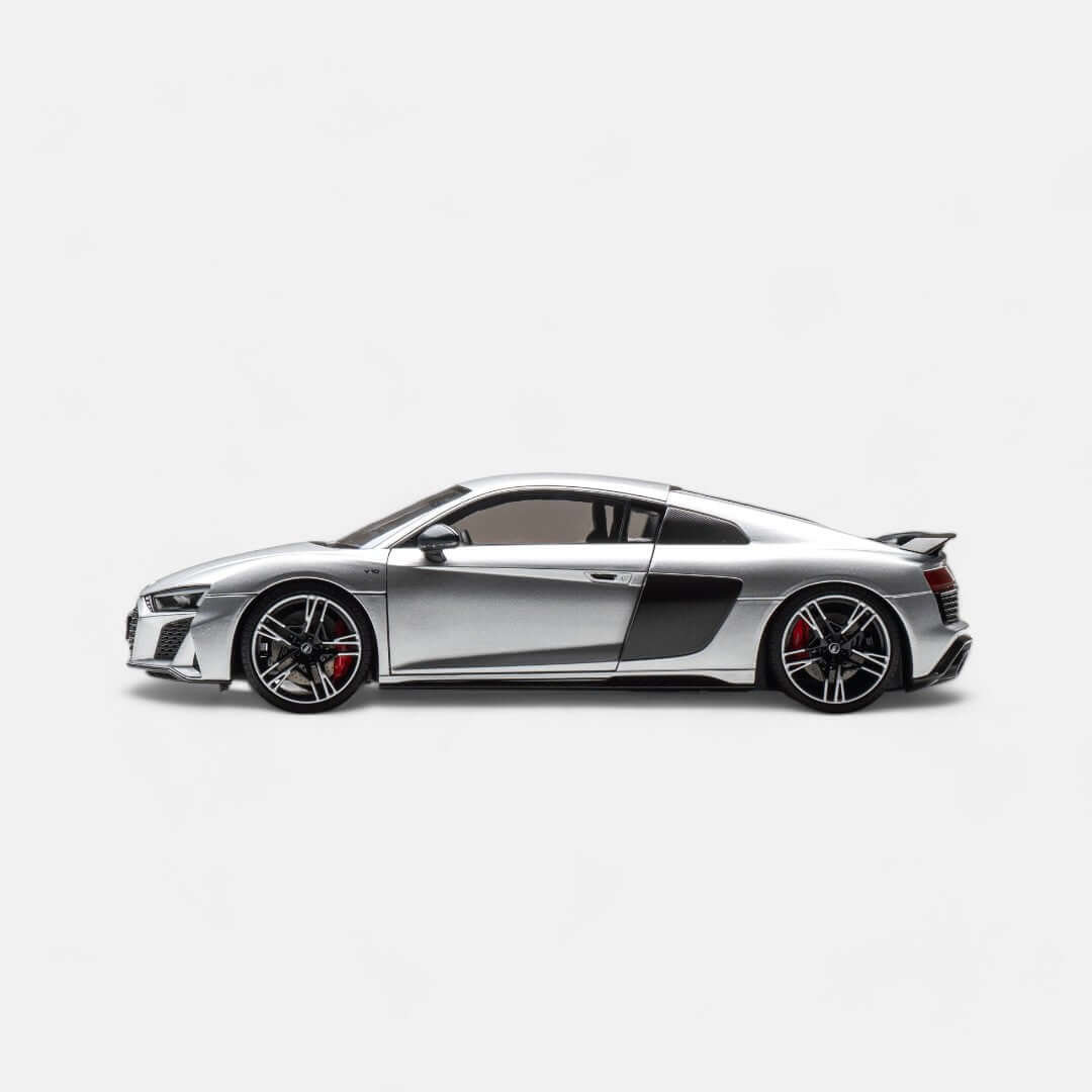 nzg-audi-r8-coup-modellauto-1-18-blau-metallic-sportwagen image 8