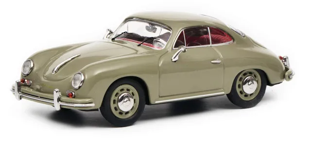 schuco-edition-porsche-356-a-coup-modellauto-1-43-grau image 1