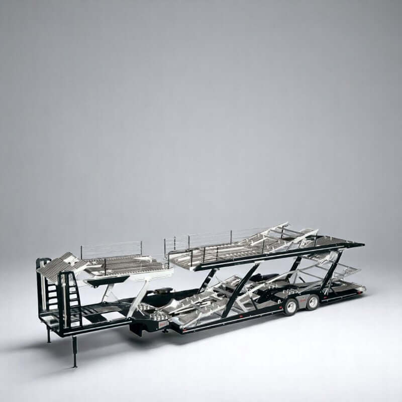 nzg-lohr-autotransporter-1-18-schwarz-modell image 1