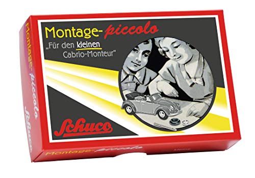 schuco-piccolo-montagekasten-vw-k-fer-cabrio-modellauto-grau-beige image 8