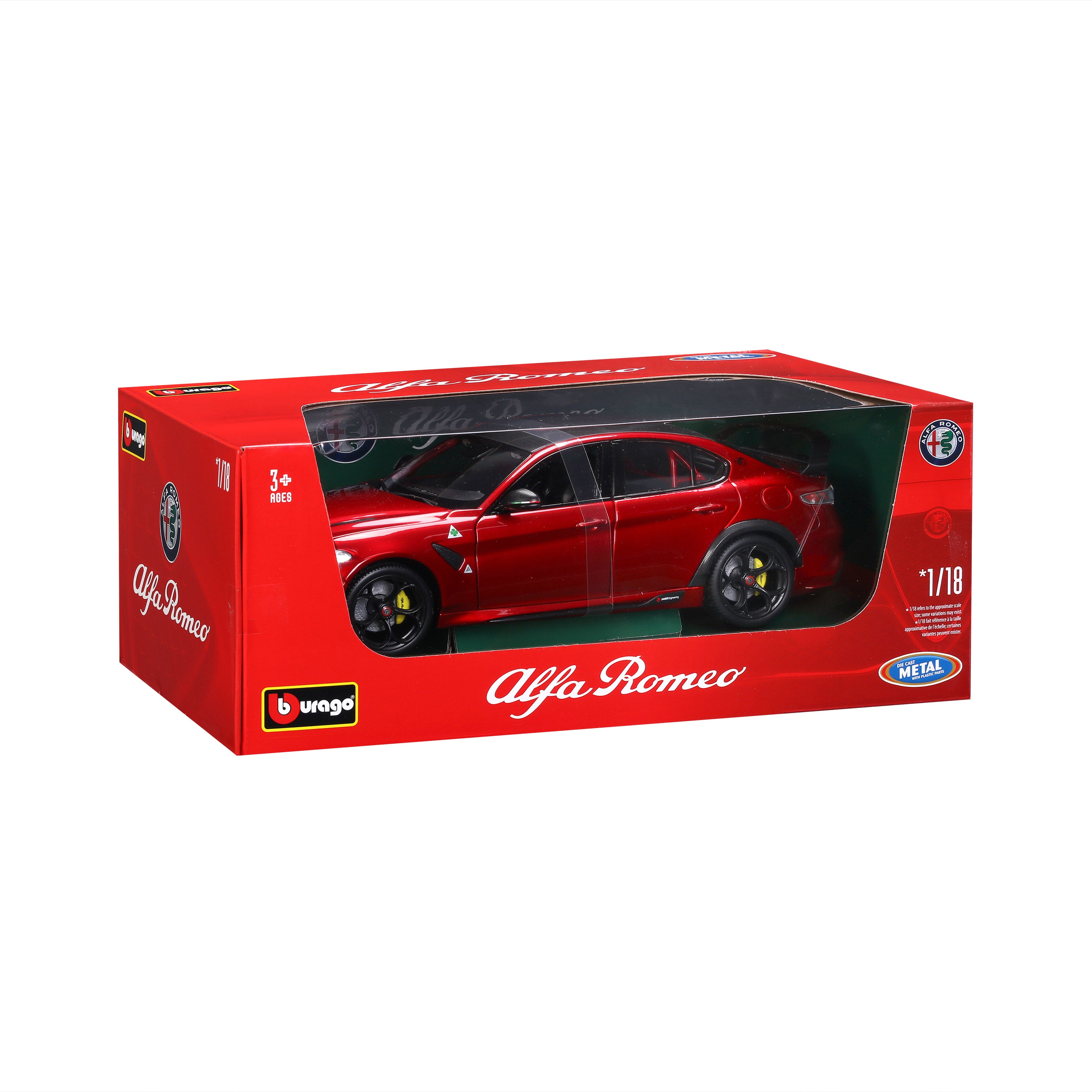 bburago-street-cars-alfa-romeo-giulia-gta-modellauto-1-18-rot image 2