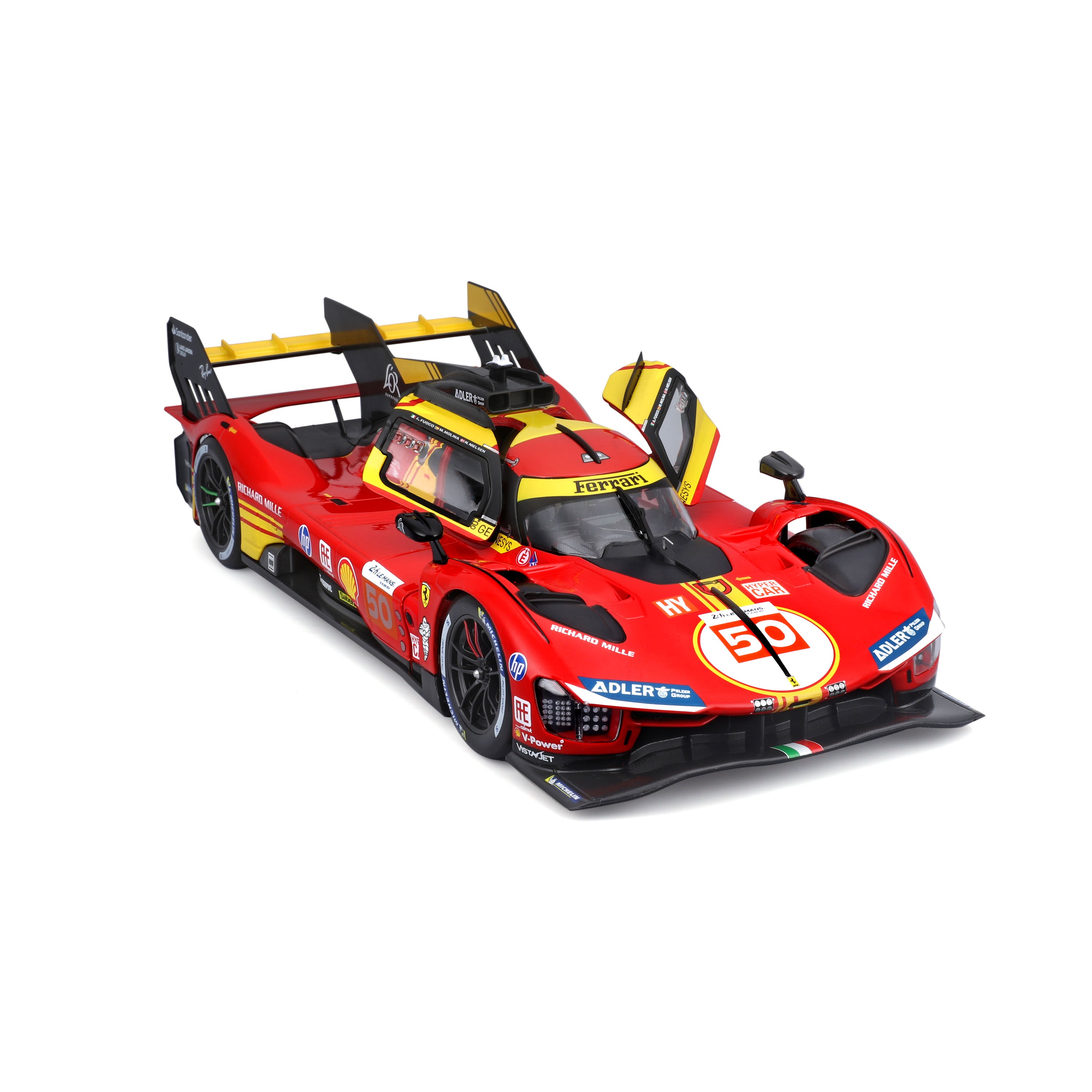 bburago-racing-ferrari-499p-lmh-nr-50-modellauto-1-18-le-mans-sieger image 5